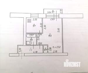 1-к квартира, вторичка, 31м2, 3/5 этаж