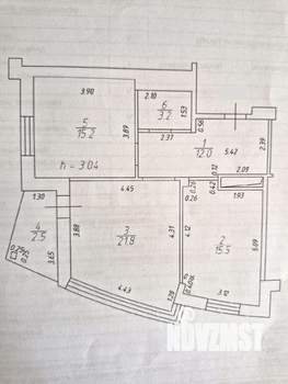 2-к квартира, вторичка, 68м2, 12/19 этаж