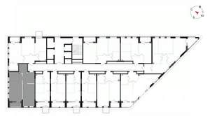 2-к квартира, вторичка, 57м2, 13/23 этаж