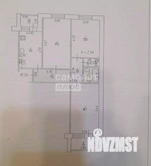 3-к квартира, вторичка, 72м2, 3/7 этаж