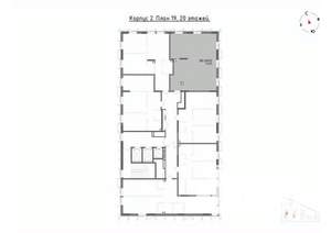 3-к квартира, вторичка, 78м2, 19/22 этаж