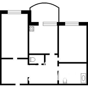 2-к квартира, вторичка, 69м2, 5/18 этаж