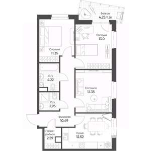 Фото квартиры на продажу (1)