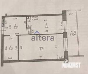 1-к квартира, вторичка, 39м2, 2/19 этаж