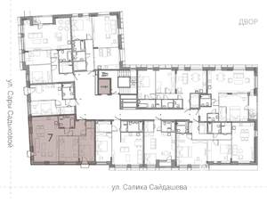 3-к квартира, вторичка, 78м2, 2/4 этаж