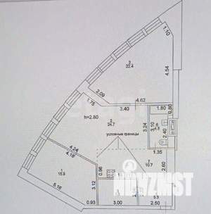 3-к квартира, вторичка, 80м2, 20/40 этаж