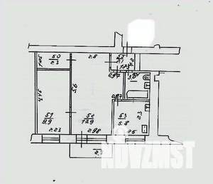 2-к квартира, вторичка, 42м2, 4/5 этаж