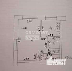 1-к квартира, вторичка, 31м2, 2/5 этаж