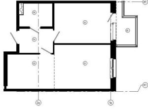 2-к квартира, вторичка, 45м2, 6/8 этаж
