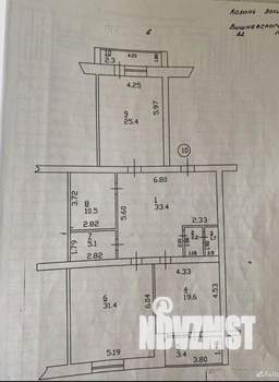 2-к квартира, вторичка, 135м2, 6/9 этаж
