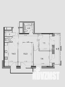 3-к квартира, вторичка, 76м2, 12/16 этаж