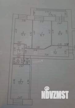 3-к квартира, вторичка, 66м2, 3/9 этаж