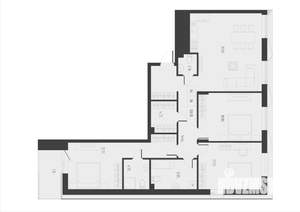 3-к квартира, вторичка, 124м2, 4/5 этаж