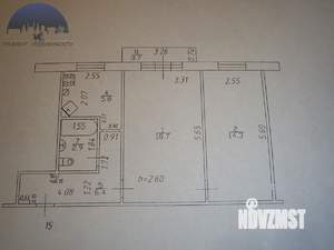 2-к квартира, вторичка, 48м2, 4/5 этаж