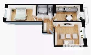 2-к квартира, вторичка, 57м2, 2/9 этаж