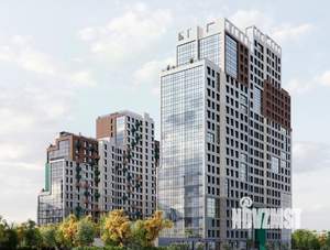 2-к квартира, строящийся дом, 64м2, 16/23 этаж