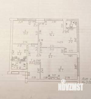 3-к квартира, вторичка, 72м2, 21/25 этаж