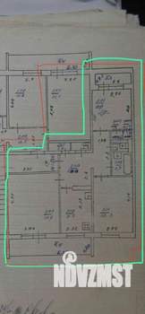 3-к квартира, вторичка, 63м2, 5/9 этаж