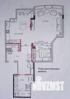 2-к квартира, вторичка, 84м2, 3/5 этаж