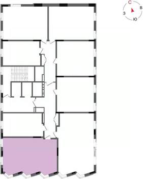 2-к квартира, вторичка, 61м2, 8/14 этаж