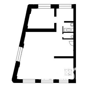 1-к квартира, вторичка, 27м2, 9/12 этаж