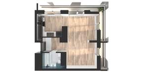 1-к квартира, вторичка, 39м2, 13/25 этаж