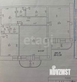 2-к квартира, вторичка, 89м2, 5/6 этаж