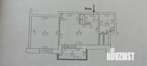 2-к квартира, вторичка, 35м2, 9/20 этаж