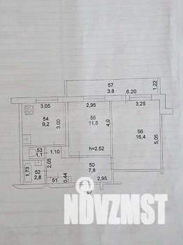 2-к квартира, вторичка, 49м2, 7/9 этаж