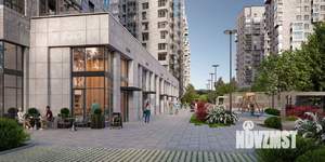 2-к квартира, строящийся дом, 45м2, 17/20 этаж