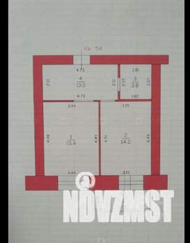 1-к квартира, вторичка, 43м2, 12/12 этаж