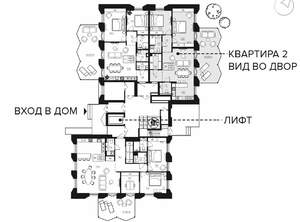 3-к квартира, сданный дом, 110м2, 1/4 этаж
