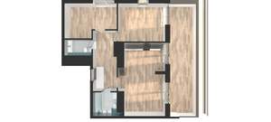 2-к квартира, вторичка, 70м2, 17/25 этаж