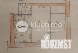 2-к квартира, вторичка, 42м2, 2/5 этаж