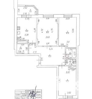 3-к квартира, вторичка, 81м2, 13/18 этаж