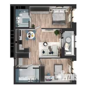 2-к квартира, вторичка, 65м2, 7/23 этаж