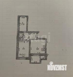 2-к квартира, вторичка, 63м2, 3/10 этаж