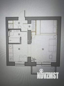 1-к квартира, вторичка, 33м2, 8/9 этаж