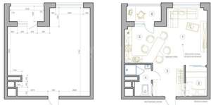 1-к квартира, вторичка, 42м2, 1/20 этаж