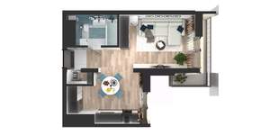 1-к квартира, вторичка, 34м2, 23/24 этаж