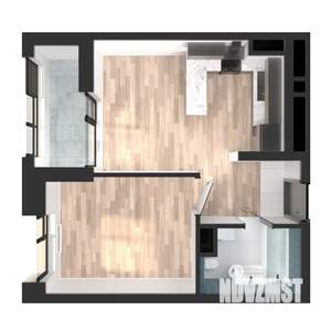 1-к квартира, вторичка, 40м2, 9/23 этаж