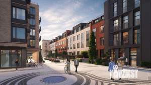 2-к квартира, строящийся дом, 75м2, 2/4 этаж