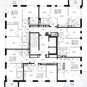 2-к квартира, вторичка, 50м2, 6/8 этаж