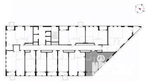2-к квартира, вторичка, 49м2, 12/23 этаж
