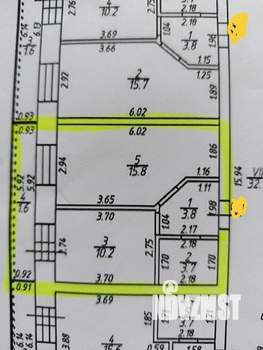 1-к квартира, вторичка, 36м2, 8/9 этаж