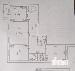 3-к квартира, вторичка, 109м2, 7/18 этаж