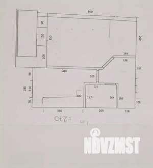 1-к квартира, вторичка, 40м2, 11/12 этаж