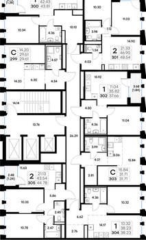 Студия квартира, вторичка, 32м2, 8/20 этаж