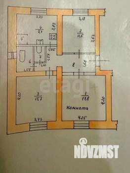 3-к квартира, вторичка, 63м2, 5/5 этаж