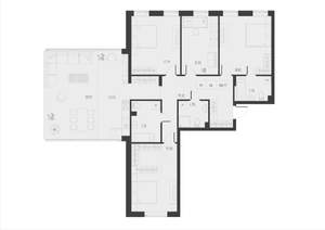 5-к квартира, вторичка, 156м2, 4/5 этаж